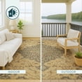 thumbnail image 4 of Addison Rugs Chantille Indoor/Outdoor Traditional Global Gold Machine Washable Rectangle Rug, 8' x 10', 4 of 8