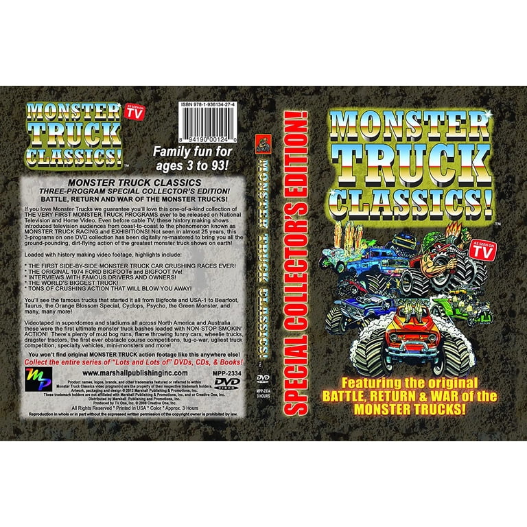 Monster Truck Classics Collector's Edition Single [DVD] - Walmart.com