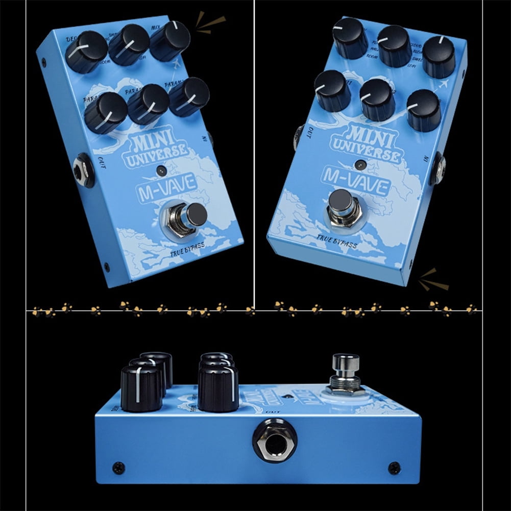 Maritcute MINI-UNIVERSE Analog Reverberation Guitar Pedal Guitar Effect Pedal Mini Pedal Pure Analog Processor With True Bypass Metal Shell