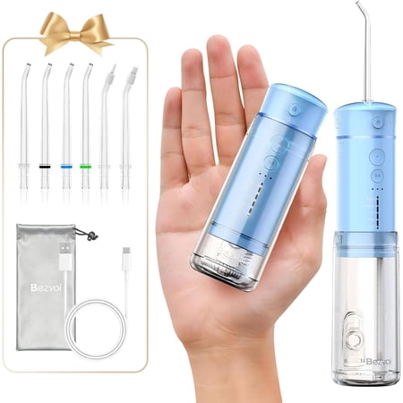 Bezvoi Mini Cordless Water Flosser, Portable