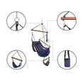 thumbnail image 2 of Veryke Hammock Hanging Rope Sky Chair, Air Deluxe Swing Seat for Indoor Outdoor Patio Yard, Blue, 2 of 8