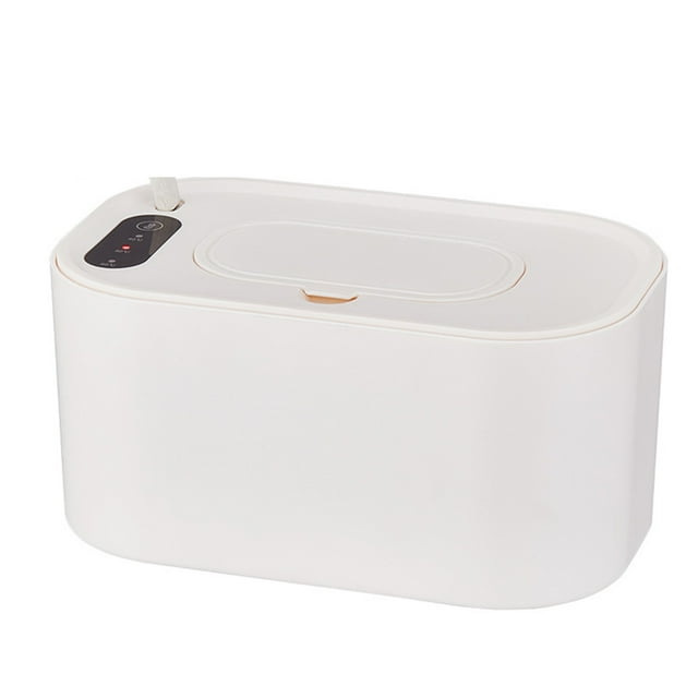 Calentador Portátil de Toallas Húmedas, Sistema de Calentamiento a Temperatura Constante, Dispensador Fácil de Usar, Mantiene Las Toallitas Húmedas, Ideal para Uso Nocturno, Sin Bpa, Incluye