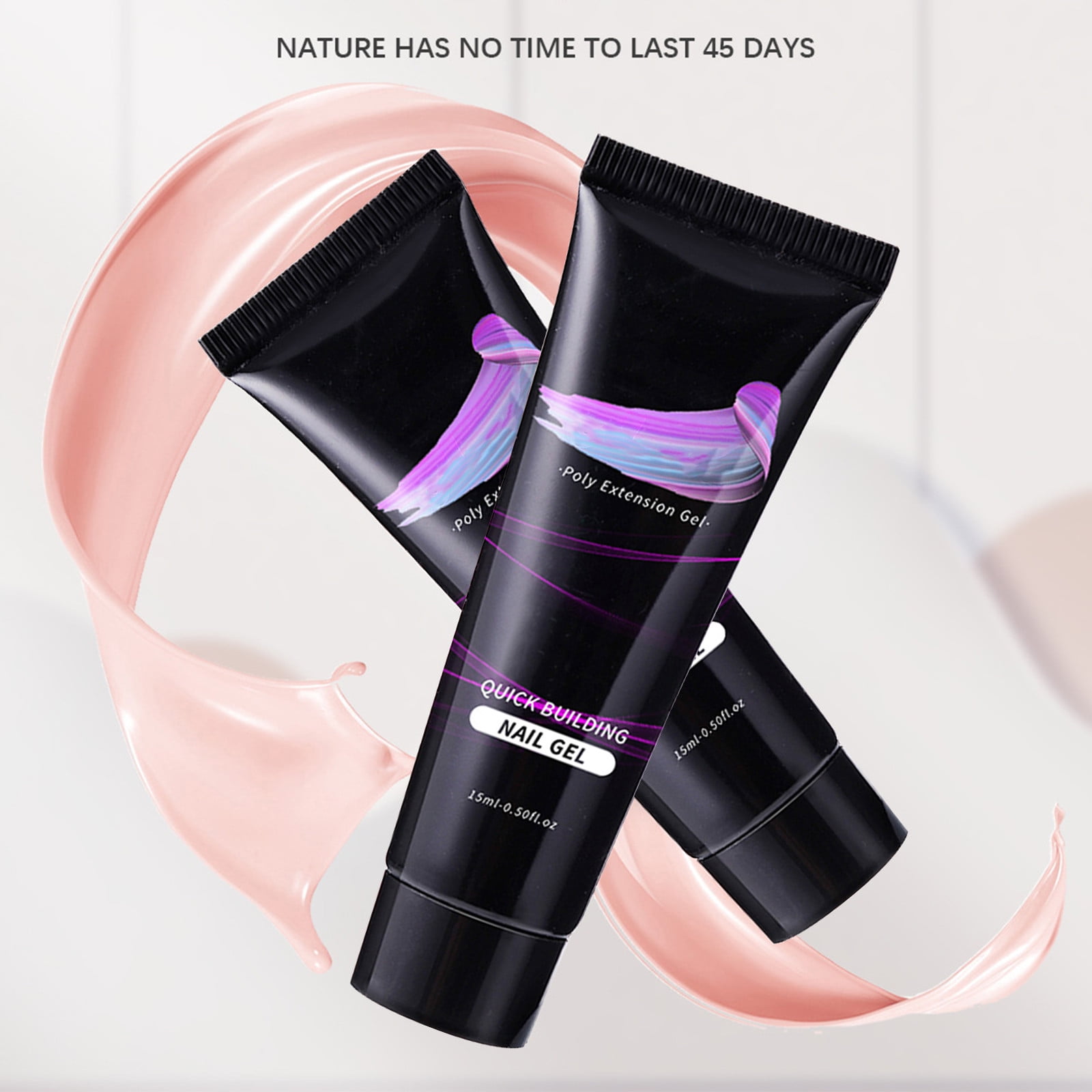 Nail Bottle Coffin Nails Tips Full Cover Gel Extension Sculpting Gel Clear Nails French Manicure Pen Gel Gel Medium Glue Glam Nail Salon Form 1099c Nail Gel Set Bling Gel Sculpting Gel Nails