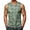 Army Green, variant on WIZUTIZ Men's Ice Silk Sleeveless Tank Top Quick Dry Breathable Basketball Running Fitness Training Summer Sports Shirt