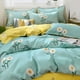 thumbnail image 4 of Mejor juego de ropa de cama de 4 piezas para dormitorios - Conjunto de fundas y sábanas de poliéster XL con nuevos patrones modernos, 4 of 6
