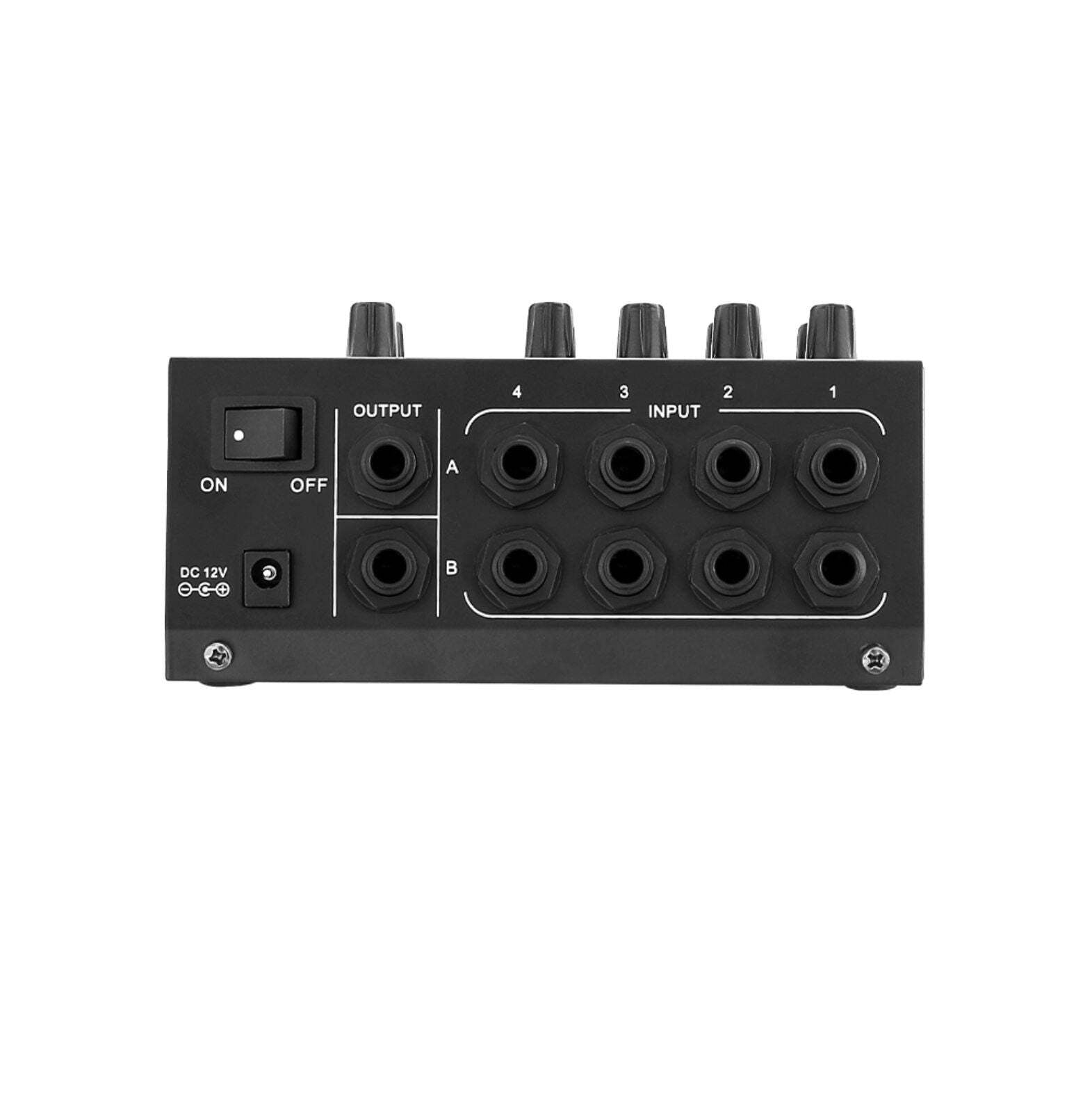 AMERICAN RECORDER 8 Channel, Battery Powered Mini Mixer