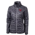 thumbnail image 2 of Women's Cutter & Buck Black Western Kentucky Hilltoppers Camouflage Vault Rainier PrimaLoft Eco Insulated Full-Zip, 2 of 3