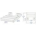 thumbnail image 2 of ALFI brand ABS16S-BM Black Matte 16" Wide Foldable Teak Shower Seat with Square Hardware, 2 of 8