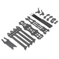 thumbnail image 1 of Quadcopter Frame, Shock Absorption 295mm Motor Installation Hole Diameter Carbon Fiber Lightweight H Structure  Workmanship Racing Drone Frame  For Flight, 1 of 8
