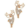 thumbnail image 3 of Gymnture christmas 1 Pair Chic Deer Earrings Stylish Ladies Earrings Exquisite Ear Accessory, 3 of 10