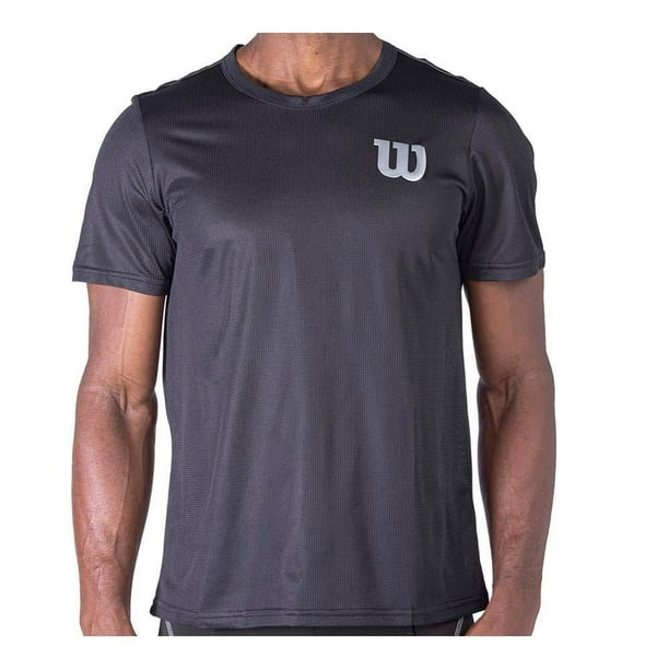 Playera Wilson Talla M Deportivo Negro