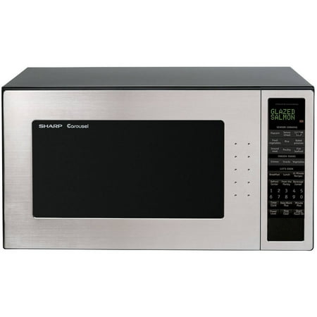 Sharp R530est 2 0 Cu Ft 1200w Full Size Microwave Oven Stainless Sharp R530est 2 0 Cu Ft 1200w Full Size Microwave Oven Stainless Steel