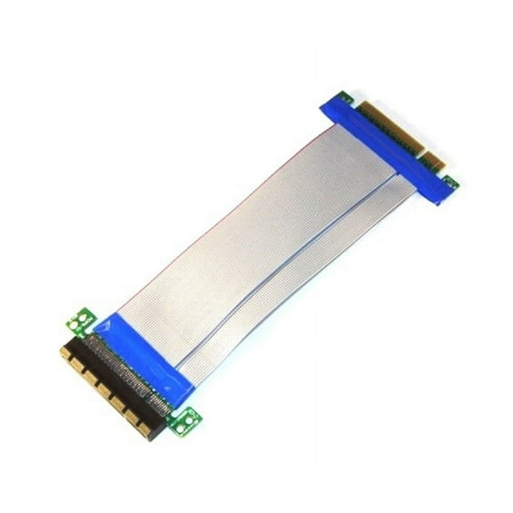 PCI-E Express 8X Riser Card with Flexible Crypto Mining Cable 12 Inches