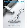 thumbnail image 2 of iDiskk Unidad Flash MFi Certificada de 256 GB para iPhone Photo Stick para iPhone, iPad y Macbook - Unidad de Memoria USB con Lightning y Conectores USB Tipo C, 2 of 7