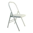 thumbnail image 1 of Silla auxiliar de con soporte Lumbar, flexibilidad elástica, práctica de Metal para el hogar, silla de portátil, silla plegable, 1 of 8