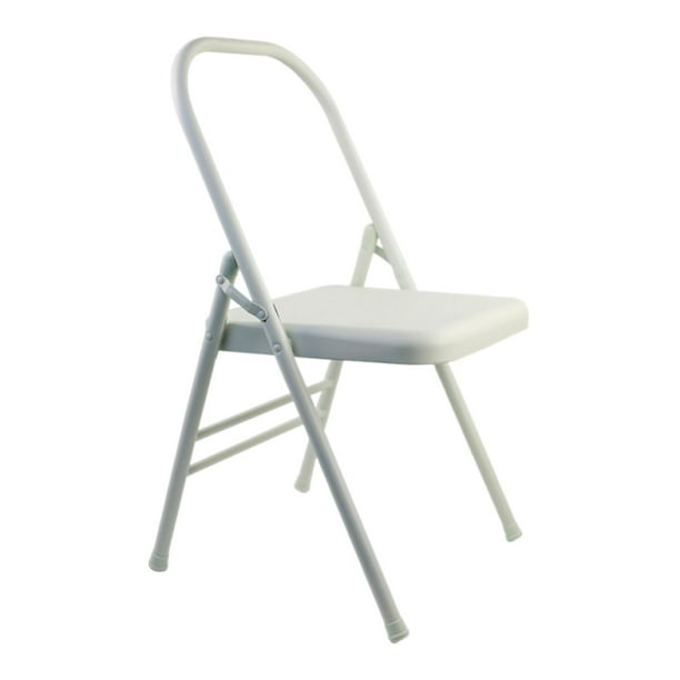 Silla auxiliar de con soporte Lumbar, flexibilidad elástica, práctica de Metal para el hogar, silla de portátil, silla plegable