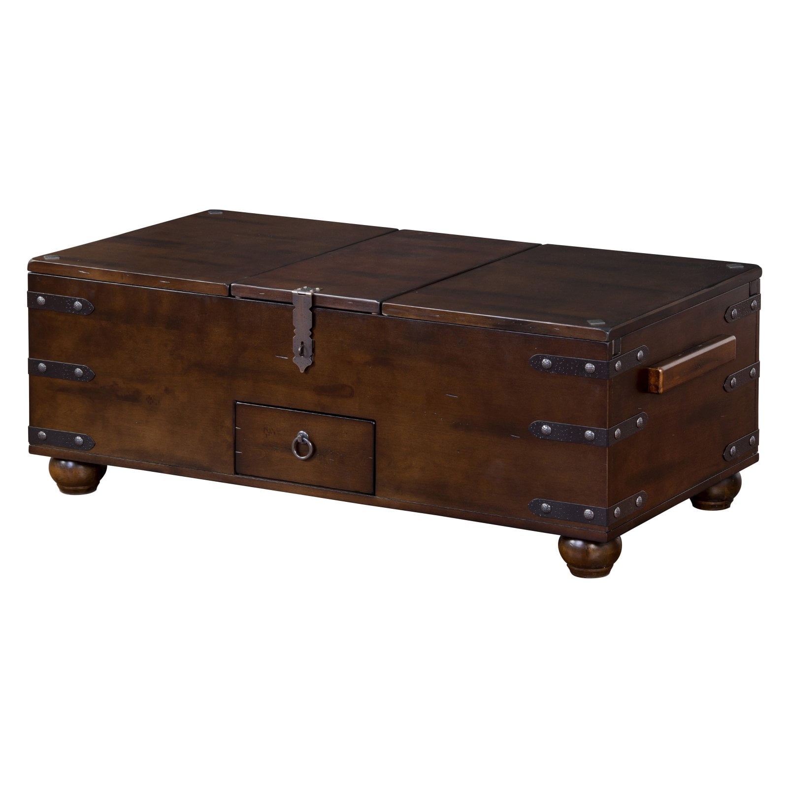 Sunny Designs Santa Fe Trunk Coffee Table - Walmart.com ...
