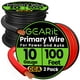 thumbnail image 1 of Wire GearIt calibre 10 (30 m cada uno, negro/rojo), cobre CCA, 1 of 9