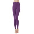 thumbnail image 1 of Minnieouse Leggings para mujer, pantalones largos multicolores amigables con la piel, niñas, cálidos, suaves, a prueba de viento, elásticos, accesorios Ropa interior Violeta Púrpura Einzelband Minnieouse AP013427-02, 1 of 6