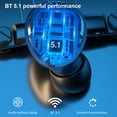 thumbnail image 3 of Methold Wireless Earbuds Rechargeable Sweatproof Noise Sports Microphone Headset Earphones with Calling Cancelling Type2 NO2, 3 of 6