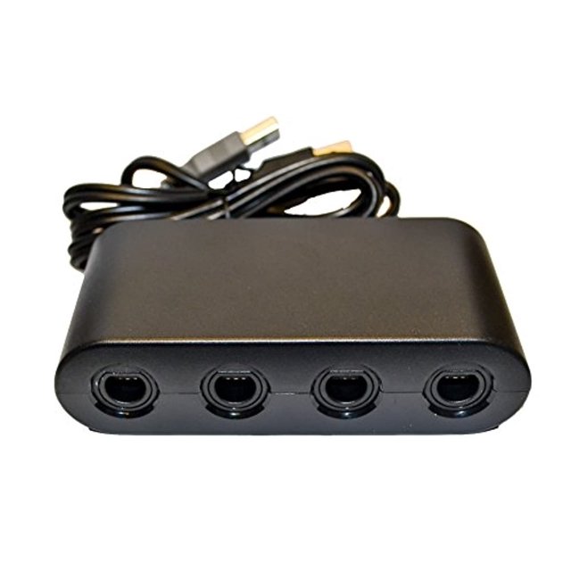 GameCube Adaptateur de Manette à 4 Ports pour Wii U et Switch par Mars Devices