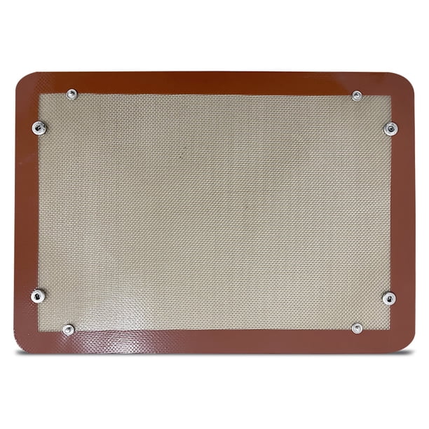 Mapa para hornear Pasta resistente al calor Fondants Liner Universal Horno Pan Hoja Restaurante Bakery Chef Acción de gracias Cocina Cocina Roja 30x40cm Sweethay HA011216-02