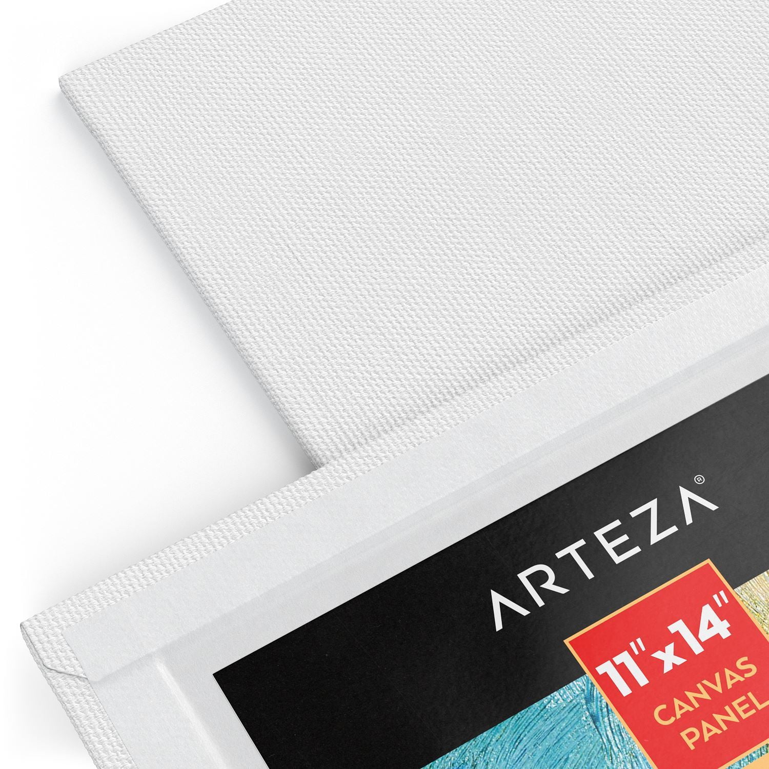 Arteza Canvas Panels, Premium, White, 11"x14", Blank Canvas Boards for Painting - 14 Pack