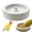 White, variant on Pumice Stone Bird Feeder, Portable Stable Wear Resistant Dish, Natural Pumice Bird Feeder, Water Bowl for Food, Pellets or Water