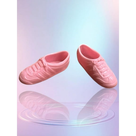 Doll Shoes Pink Sneakers