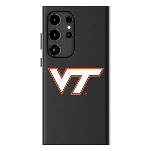 Keyscaper Virginia Tech Hokies Text Backdrop Galaxy Magnetic Bump Case
