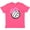 Vintage Hot Pink, variant on Inktastic Volleyball with Pink Bow Youth T-Shirt