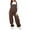 Brown, variant on PUWEI Women's Sherpa Fleece Overalls Casual Loose Jumpsuit Adjustable Straps Bib Romper with Pockets