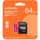thumbnail image 2 of 20piezas De Micro Sd Adata Ausdx64guicl10 Con Adaptador 64gb, 2 of 4