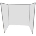 thumbnail image 3 of Table Privacy Panel Desk Privacy Dividers Personal Protective Desk Board for Office School Classroom Students (White), 3 of 8