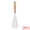 White, variant on Unique Bargains Spatula Kitchen Heat-Resistant Cooking Utensil Black