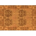 thumbnail image 1 of Ahgly Company Indoor Rectangle Abstract Orange Modern Area Rugs, 2' x 3', 1 of 4