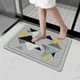 thumbnail image 4 of Alfombrilla de Baño de Diatomita Yanyan, Superabsorbente y de Secado Rápido, con Reverso de Goma Antideslizante, Diseño Moderno y Elegante, Zona de Ducha Segura, Fácil de Limpiar, Tamaño 50 X 80 Cm, 4 of 7