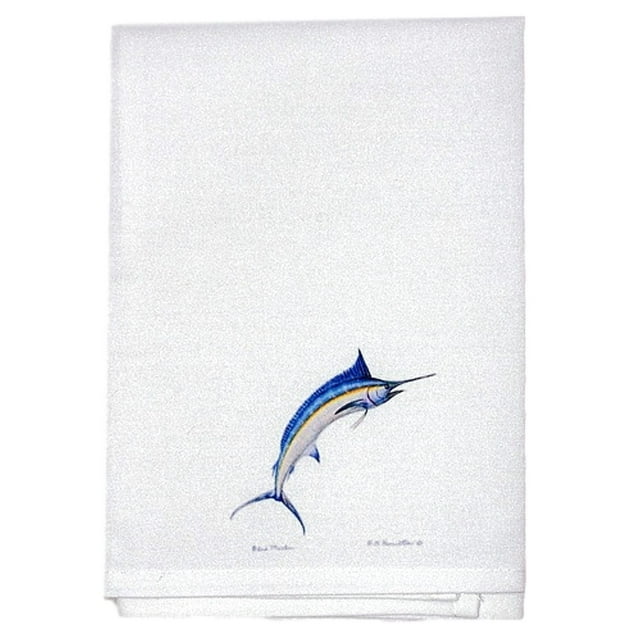 Betsy Drake Blue Marlin Linen Napkin
