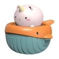 thumbnail image 3 of Juguetes de baño para bebés, juguete de piscina para bebés, juguete de agua pulverizada para pequeños, juguetes de bañera con aspersor, ducha de ballenas, 3 of 8