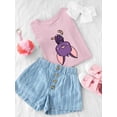 thumbnail image 3 of Cute Funbatty Sleepy W Candy T-Shirt Toddler -Image by Shutterstock,  5 Toddler, 3 of 4