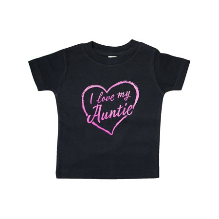 

Inktastic I Love My Auntie in Pink Chalk Heart Gift Baby Boy or Baby Girl T-Shirt