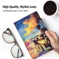 thumbnail image 4 of Alltyech Smart Case for Lenovo Tab M10 HD 2nd Gen (TB-X306X) / Smart Tab M10 HD 2nd Gen (TB-X306F) 10.1", Slim Cover Stand Folio Case for Lenovo Tab M10 HD 2nd Gen 10.1" Tablet 2020 Release, Bike Boy, 4 of 5