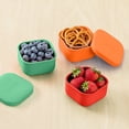 thumbnail image 2 of Omie OmieSnack Silicone Food Storage 9.4 oz Container for OmieBox - Orange by OmieLife, 2 of 4