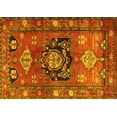 thumbnail image 1 of Ahgly Company Indoor Rectangle Persian Yellow Traditional Area Rugs, 8' x 12', 1 of 4