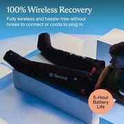 JetBoots PRO Plus Wireless Compression Boots by Therabody | Vibration and Light Therapy | Regular