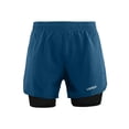 thumbnail image 2 of Lixada Men's 2-in-1 Running Shorts Quick Drying Breathable Active Training Exercise Jogging Cycling Shorts with Longer Liner, 2 of 7