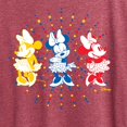 thumbnail image 3 of Disney - Mickey & Friends - Minnie Mouse - All Smiles - Women's Short Sleeve Graphic T-Shirt, 3 of 5