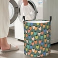thumbnail image 4 of colorful strawberry print Laundry Basket, Laundry Hamper Waterproof Laundry Bag Clothes Hamper Laundry Bin with Handles for Bedroom, Living Room, Kids Room-#, 4 of 5