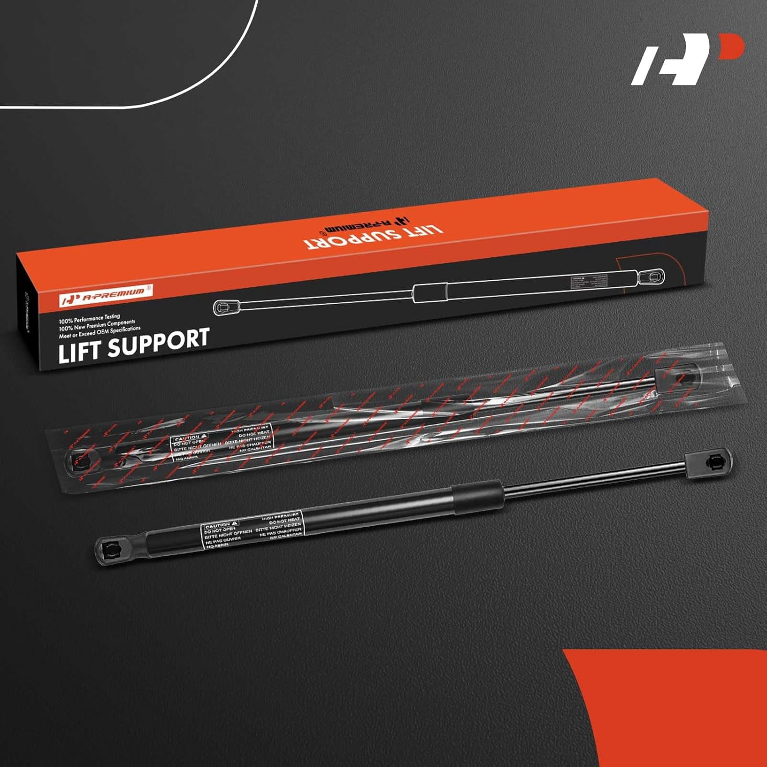 A-Premium Front Hood Lift Supports Shock Struts Compatible with Buick Park Avenue 1997-2005 2-PC Set