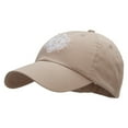 thumbnail image 2 of Skull Web Low Profile Washed Cap - Khaki OSFM, 2 of 5